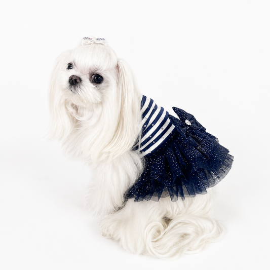 Abito in COTONE e TULLE - MARINETTE