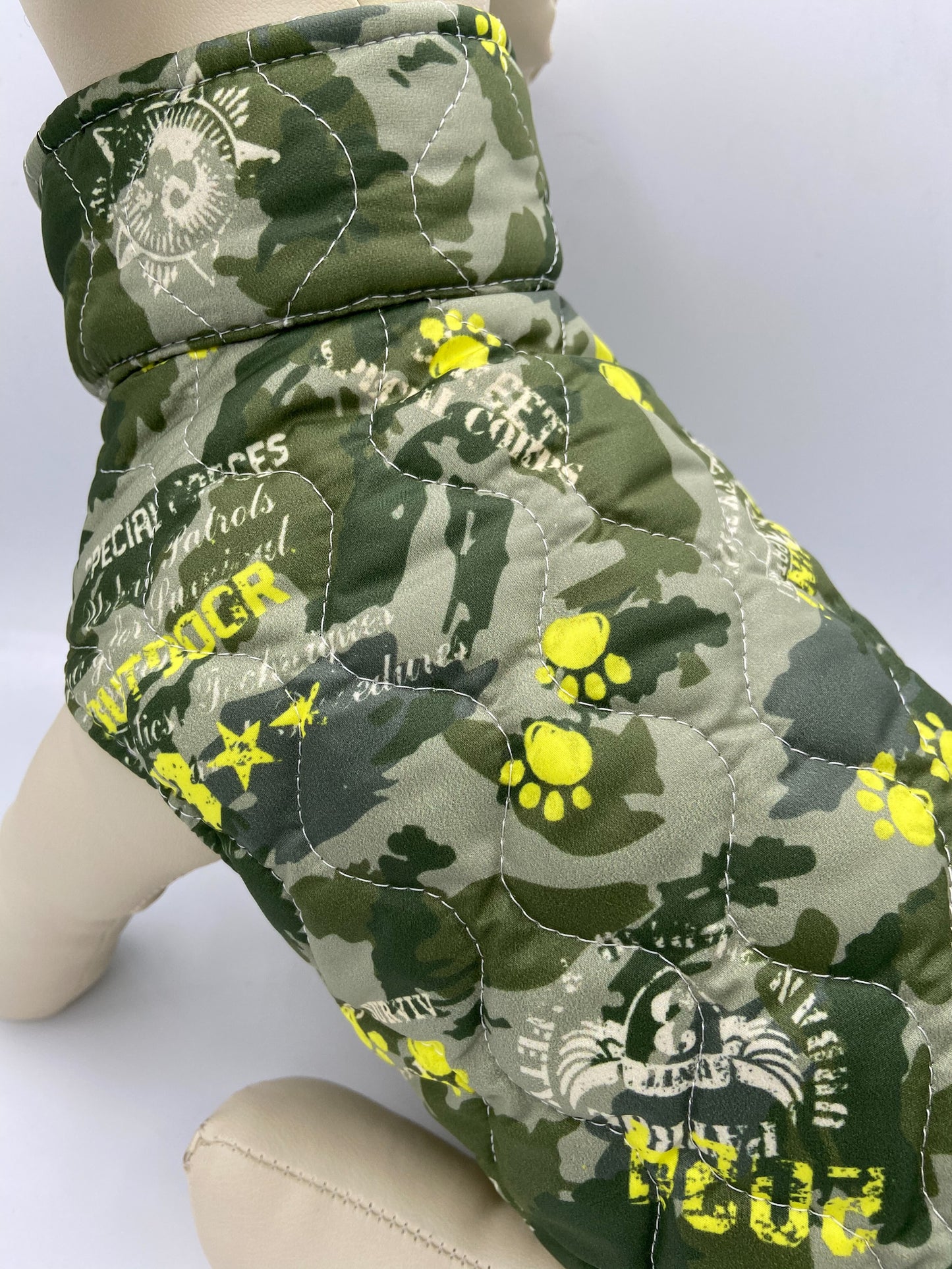 Piumino Hercules - Stampa Mimetica con Tocchi Fluo