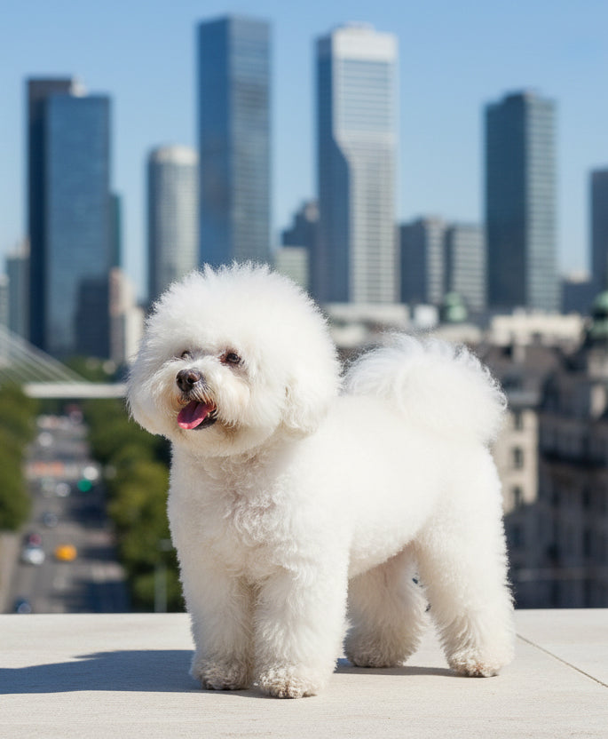 Abbigliamento per Bichon Frisé: delicatezza e stile per un mantello da nuvola