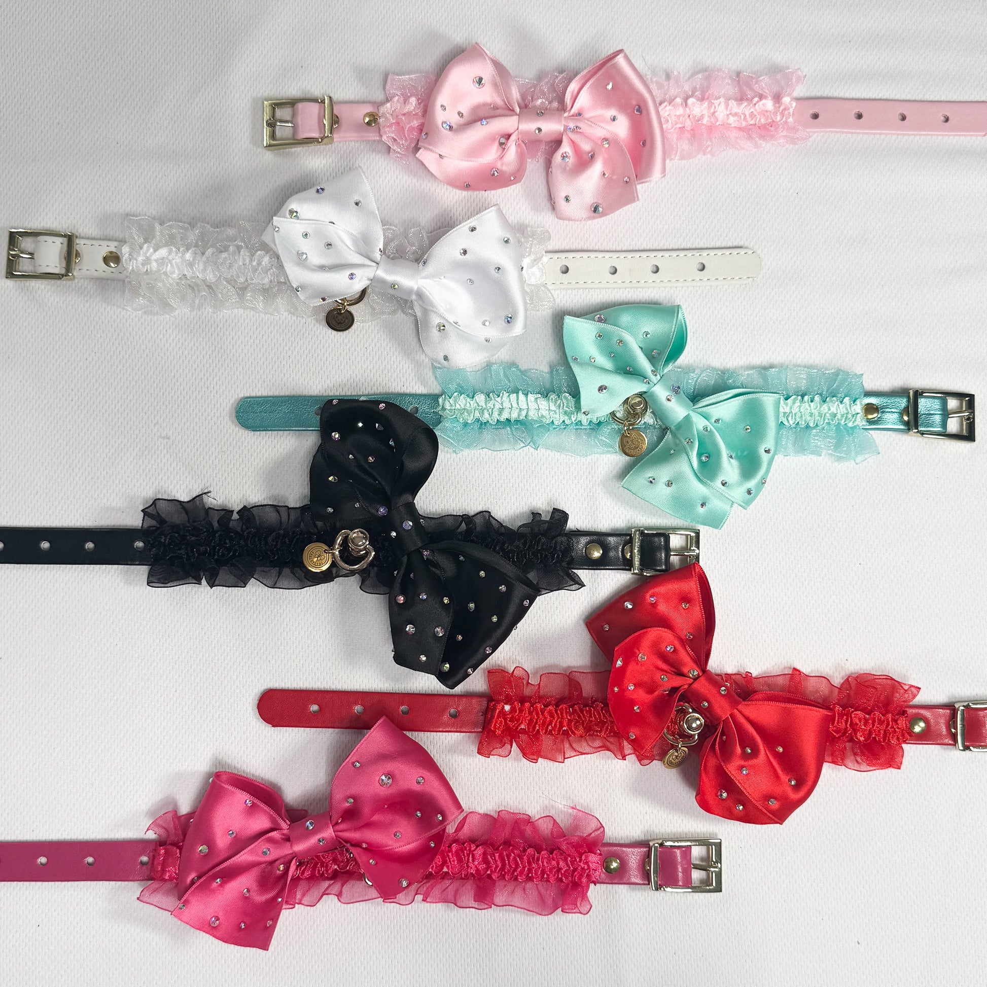 Collari Lingerie BauLoveYou in tutti i colori disponibili per cani piccoli