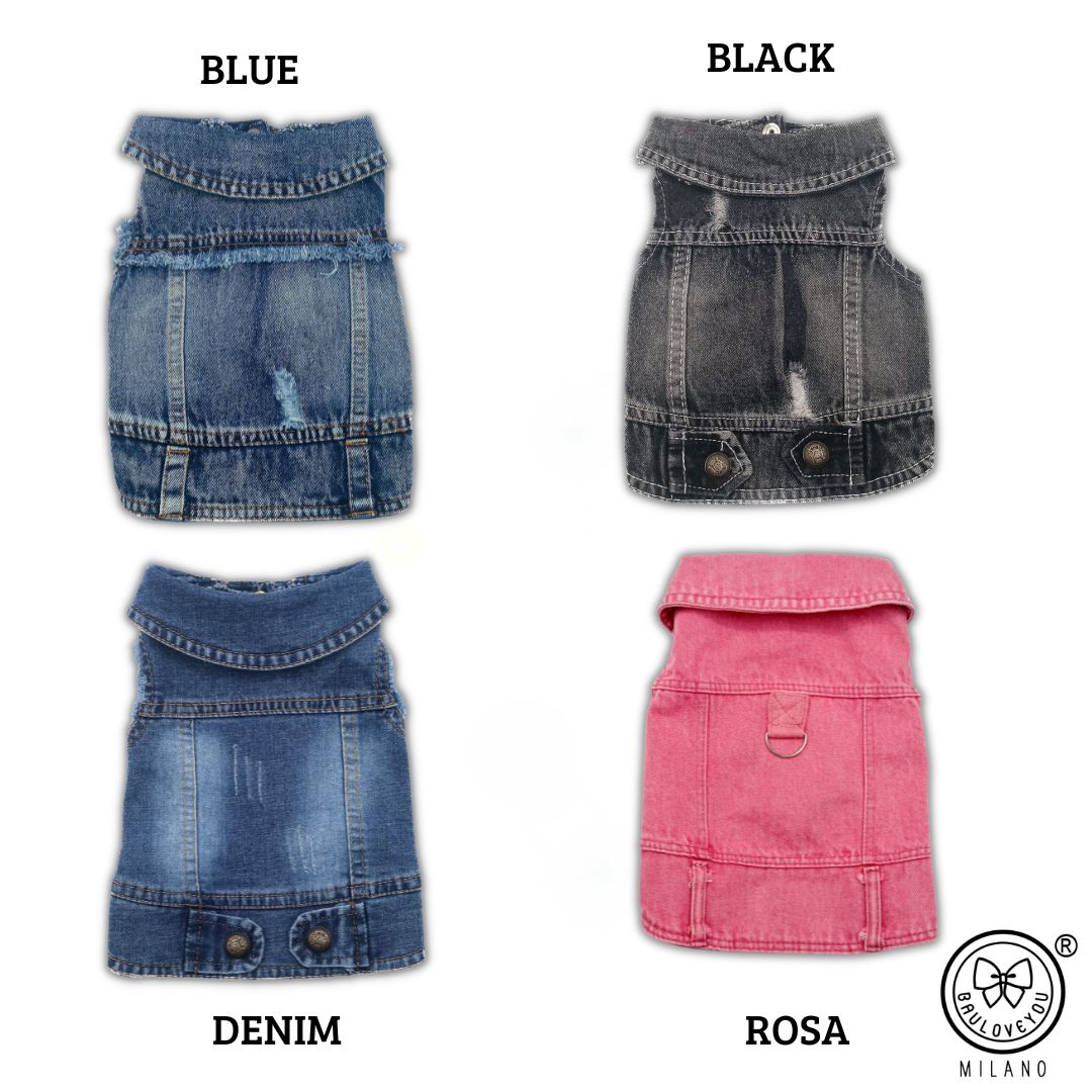 BauJeans Only You- Gilet in denim personalizzato